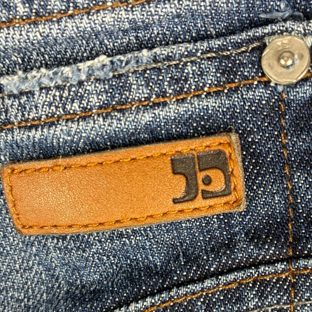 Joes Jeans Honey Curvy Bootcut Medium Wash Blue Distressed Denim Womens Size 28 - Picture 8 of 8